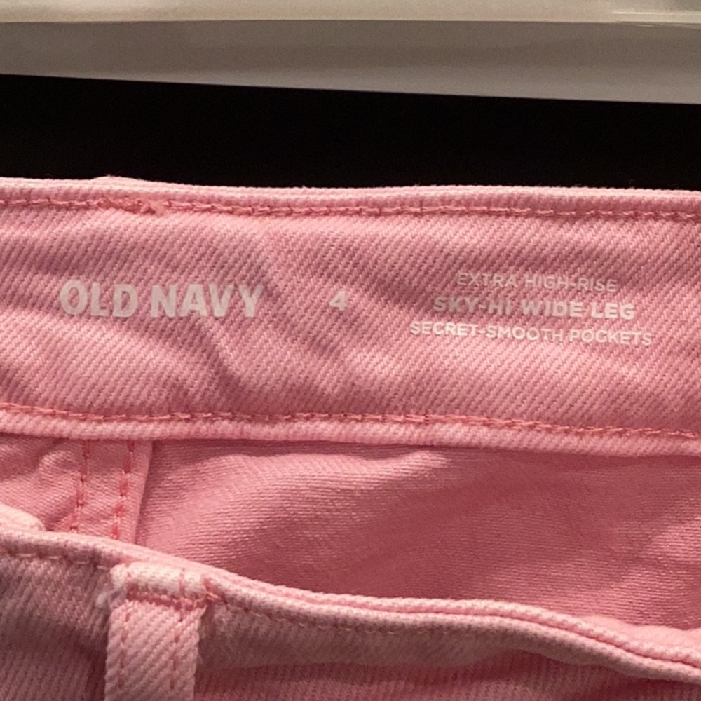 Old Navy Pink Women's Jeans size 4 - Picture 2 of 6